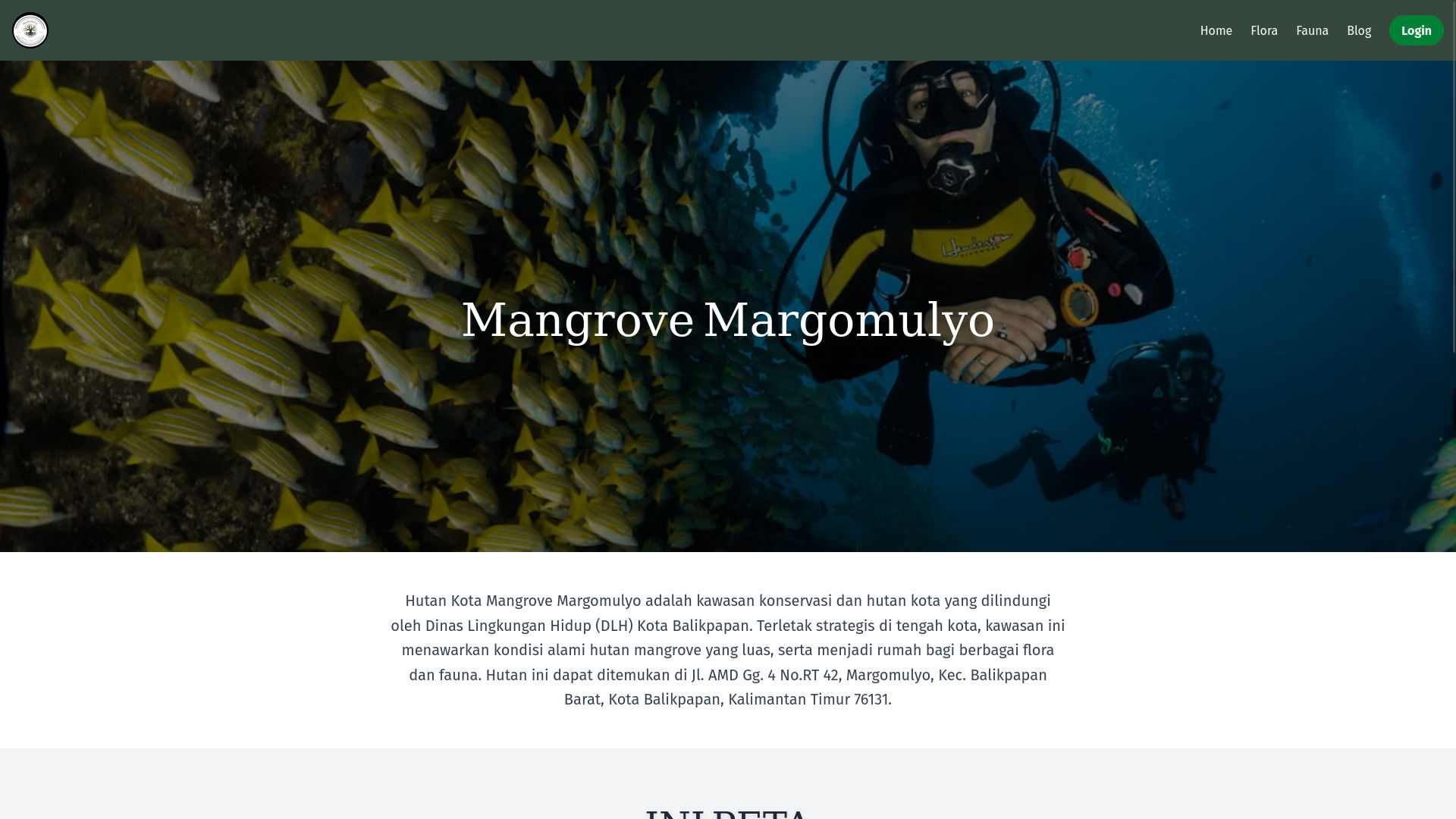 Website Wisata Mangrove Margomulyo